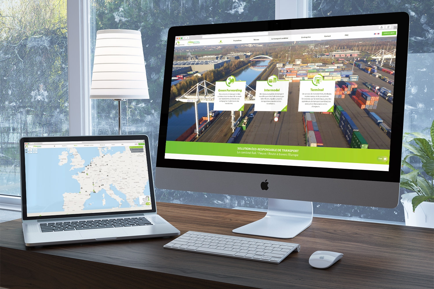Image de couverture de la Story client Novatrans Greenmodal - Création du site internet avec carte interactive
